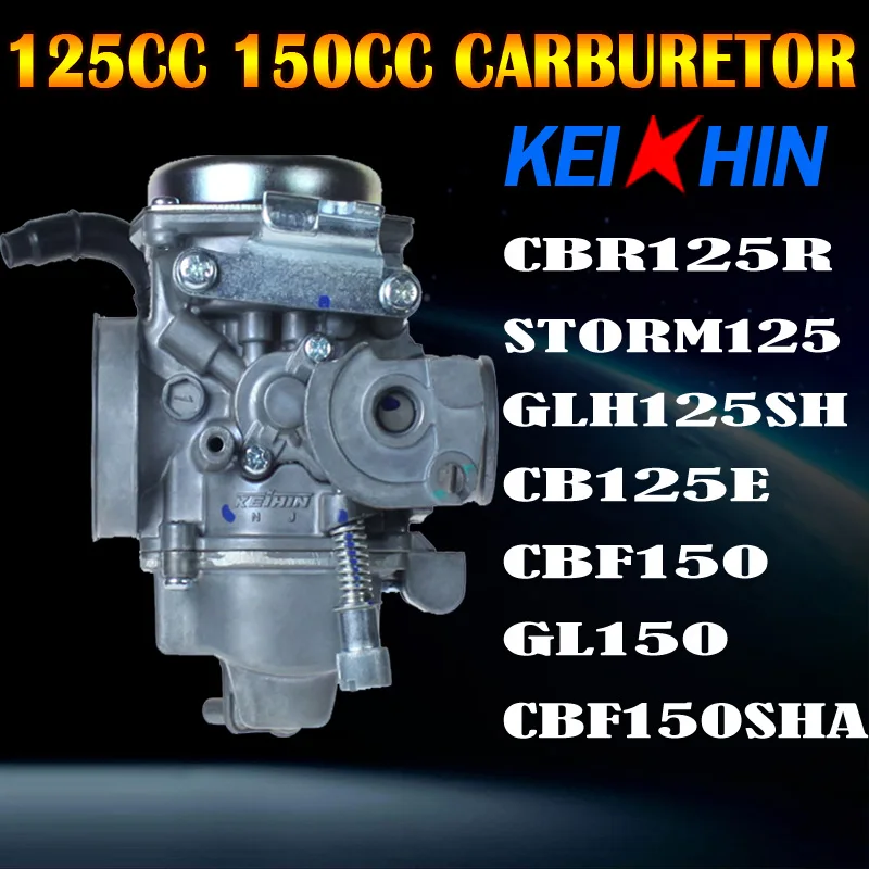 Honda carburador CBR 125 motocicleta, CBF150, 125cc, 150cc, GLH125SH, STORM125, CBR125, CB125 E, CBF150SHA, PD24J| | - AliExpress