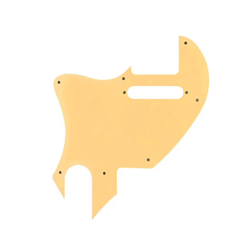 Запчасти для гитары Pleroo для US Telecaster Tele F hole Hybrid Guitar Pickguard Script Plate Tele конверсия пикап с крепежным отверстием