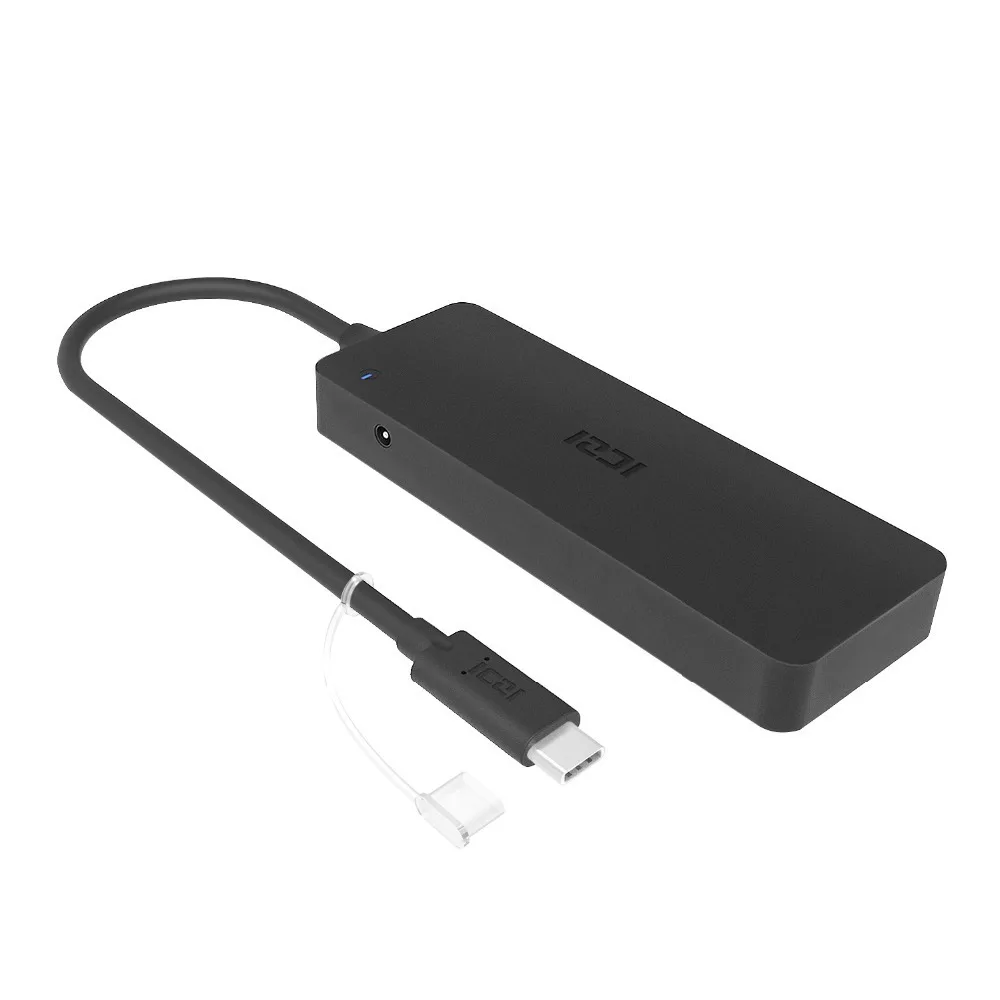 ICZI USB 3,1 type C Thunderbolt 3-2 USB 3,0 порта 2 USB C порта type C концентратор передачи данных для Macbook huawei ноутбук