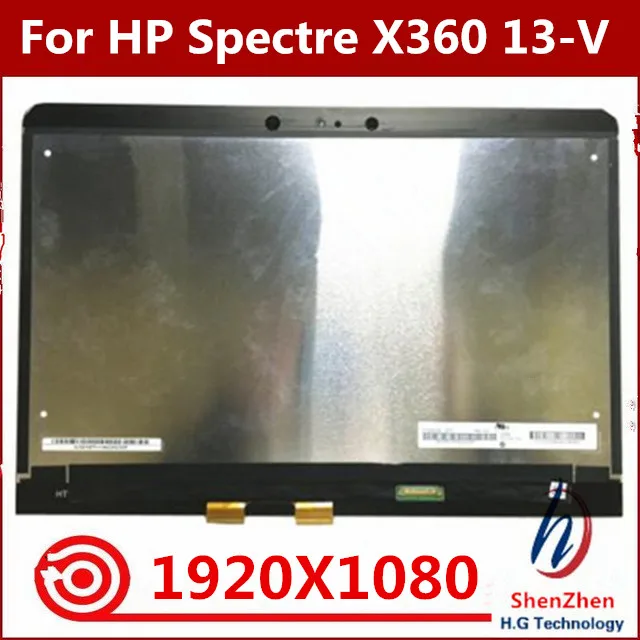 Переднее стекло FHD ЖК-экран в сборе для HP X360 Spectre 13-V 13-v131tu 13-v132tu 13-v133tu 13-v134tu 13-v135tu