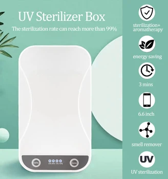 

UV disinfect Sterilizer Box Multi-function Mobile Phone Jewelry Ultraviolet Disinfection Machine Mask Sterilization Box