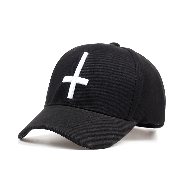 Новинка, белая бейсболка с 3D вышивкой в виде креста, повседневные кепки для диких видов спорта на открытом воздухе, универсальная Кепка для мужчин и женщин