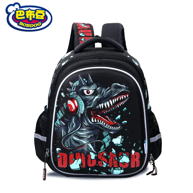 

Bobdog School Bag Children Young STUDENT'S Cartoon Animation BOY'S Backpack 6-12 a Year of Age Spine-Burden Relieving Schoolbag