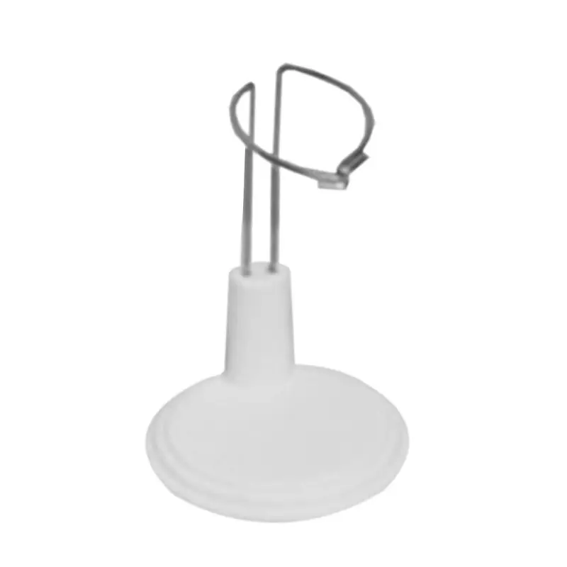 D7YD Plastic Holder for Mini for Doll Display Plush Bear Dolls Accessories Toy Stand Accs Kids Pretend Blyth