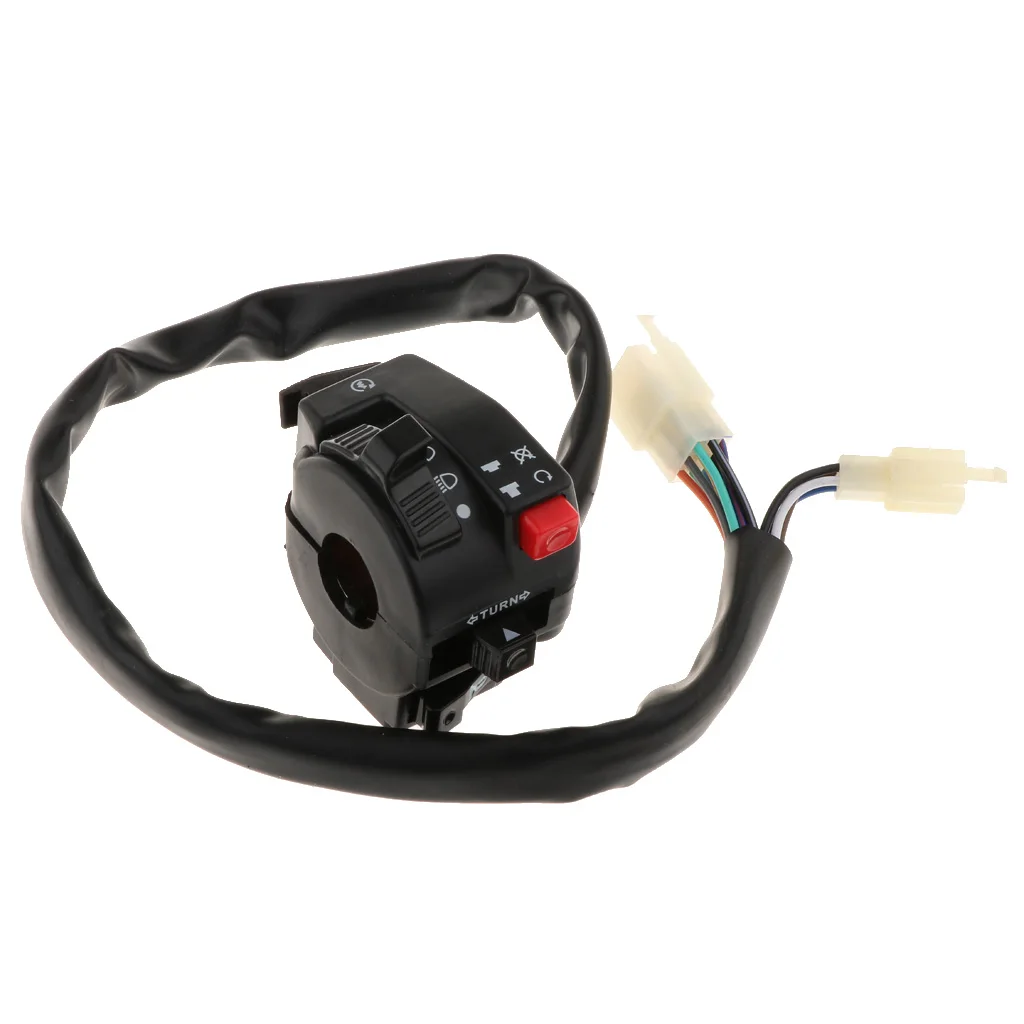 Left Side Switch Assembly Kill Start Light Choke Switch For Roketa, Kazuma