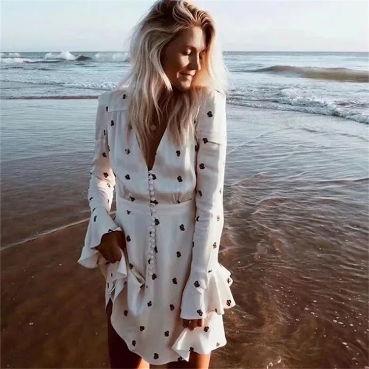 Женское атласное мини платье TEELYNN винтажное с цветочным принтом сексуальное
