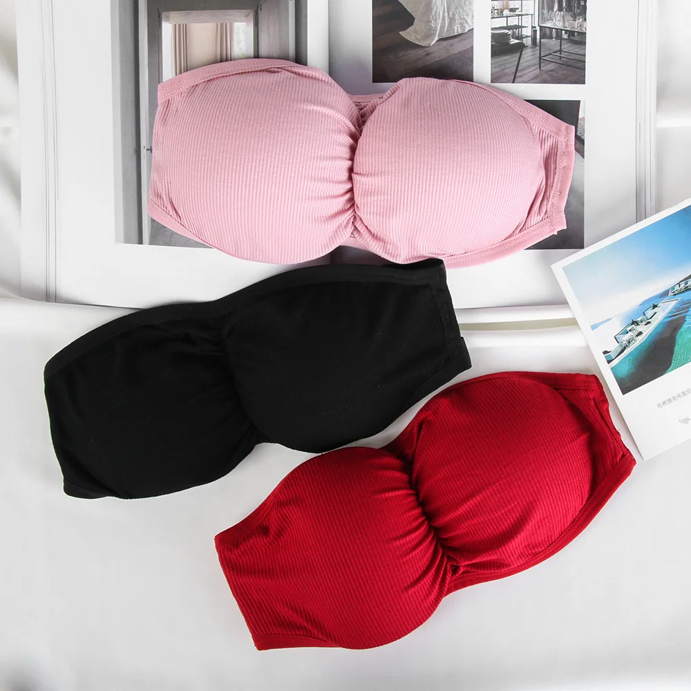 

1PC Sexy Invisible Bra Lingerie for Women Ladies Backless Seamless Strapless Bra Sexy Bralette Brassiere Crop Top Push Up Bras