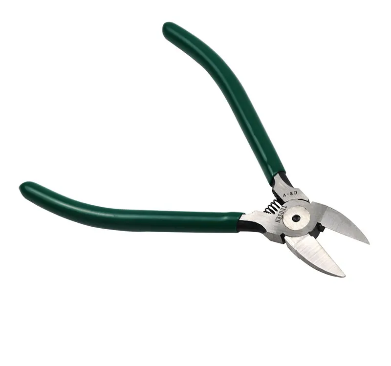 Диагональные плоскогубцы alicate wire cutter multifonction инструмент pince пластина, провод Плоские щипцы плоскогубцы 6 дюймов челюсти резак круглый нос