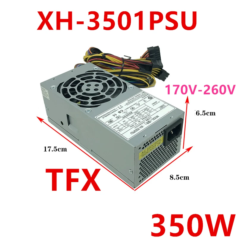

New PSU For Xinhang TFX Vostro 200S 220S 230S 260S Inspiron 530S 531S 545S 546S 560S 620S DX7400 350W Power Supply XH-3501PSU