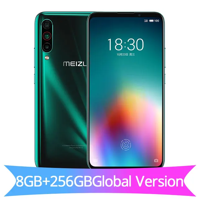 Meizu 16T VOLTE 4 аппарат не привязан к оператору сотовой связи 6G/8G 128G/256 г Snapdragon 855 Octa Core 6," FHD+ безрамочный экран с Экран 3 задних камеры мобильного телефона 4500 мАч - Цвет: 8G 256G Green