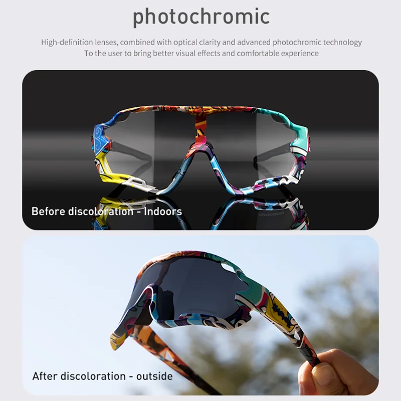 Polarized Mountain Bike Bicycle Photochromic Cycling Sunglasses 4Bike Cycling Marketplace