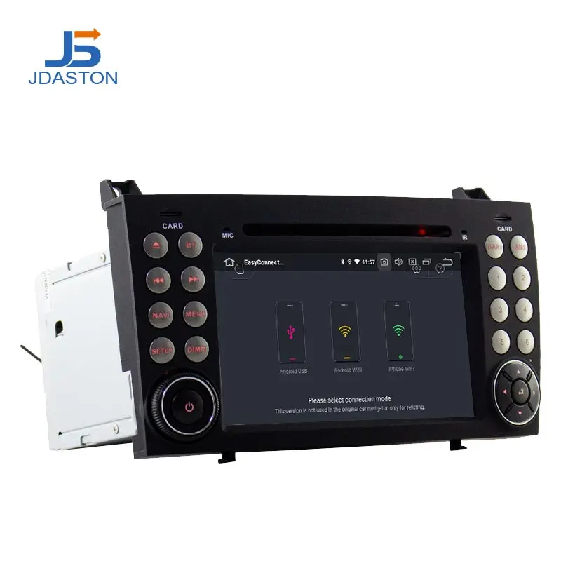 JDASTON Android 9,0 автомобильный dvd-плеер для Mercedes Benz SLK КЛАСС R171 SLK230 W171 2 Din Автомобильный Радио Мультимедиа gps Восьмиядерный 4G+ 64G