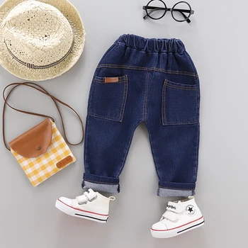 

Boy children's Pants Jeans For Boys Jeans Spring Autumn Girls Kids Jeans Clothing Casual Baby Girl Denim Infant Trousers