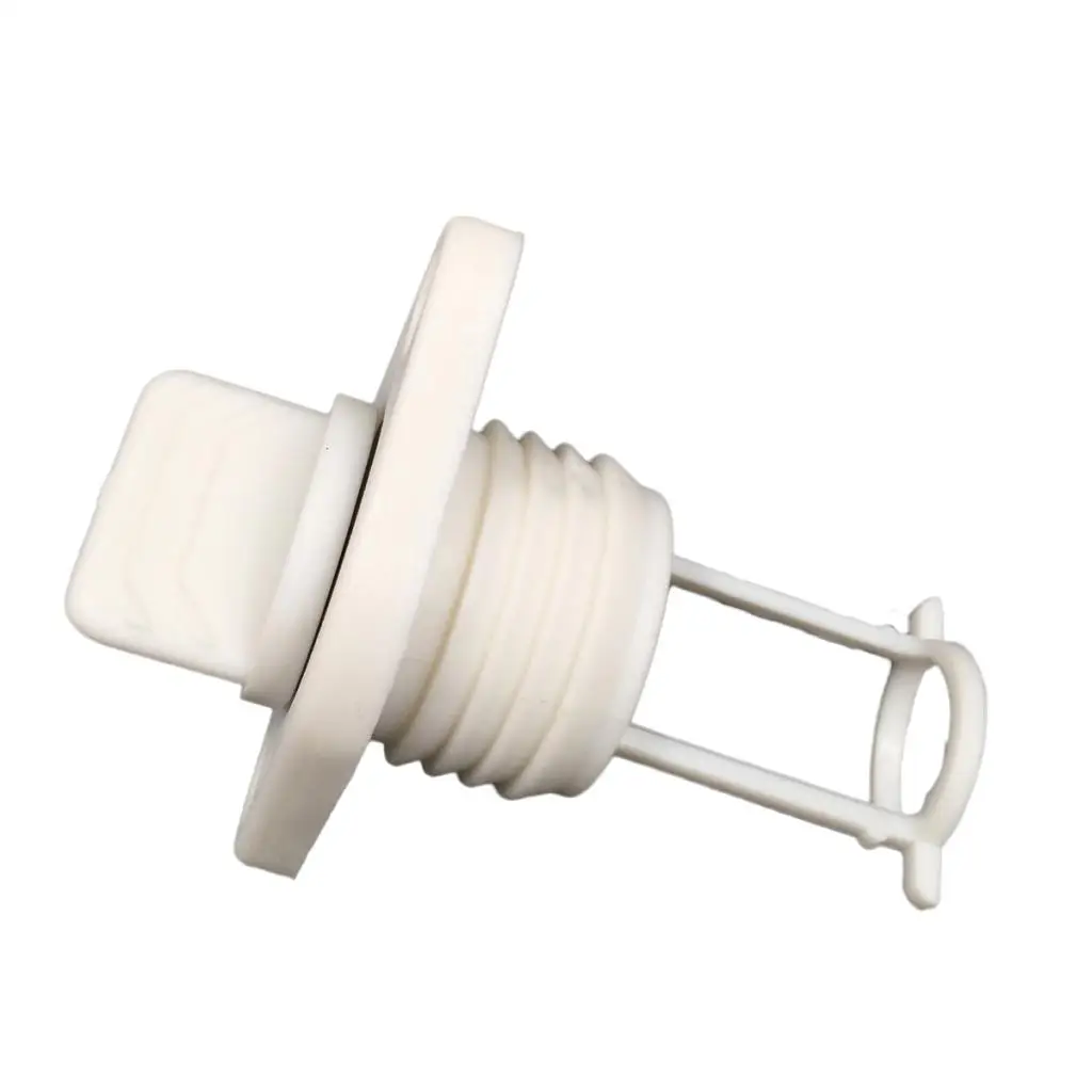 Replacement Bung - Boat/Marine White Diamond Drain Bung Plug Coarse Thread