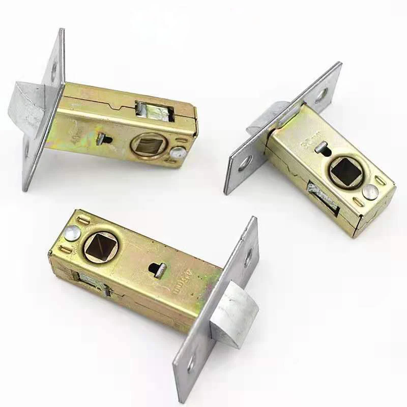 Door Lock Bathroom Silence Single Tongue Lock Hole pitch 25-70mm