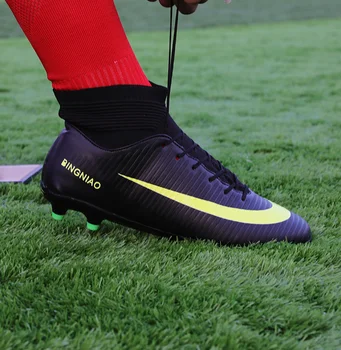 

Grass men's soccer shoes children's splint football shoes lightweight breathable soccer shoes non-slip soccer shoes