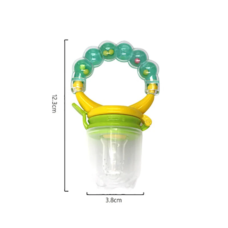 Новинка, Детская соска для детей 6-18 месяцев, погремушка, пищевая добавка, обучающее устройство, фруктовая кормушка, большой овощной укус, детское питание