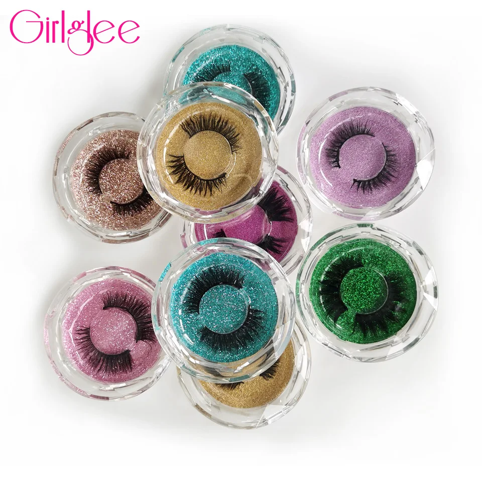 Natural Lashes Short 3D Mink Lashes Makeup 3 Lashes