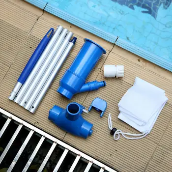 

GloryStar Pool Vacuum Cleaner Swimming Pool Vacuum Connector Inlet Portable Detachable Cleaning Tool
