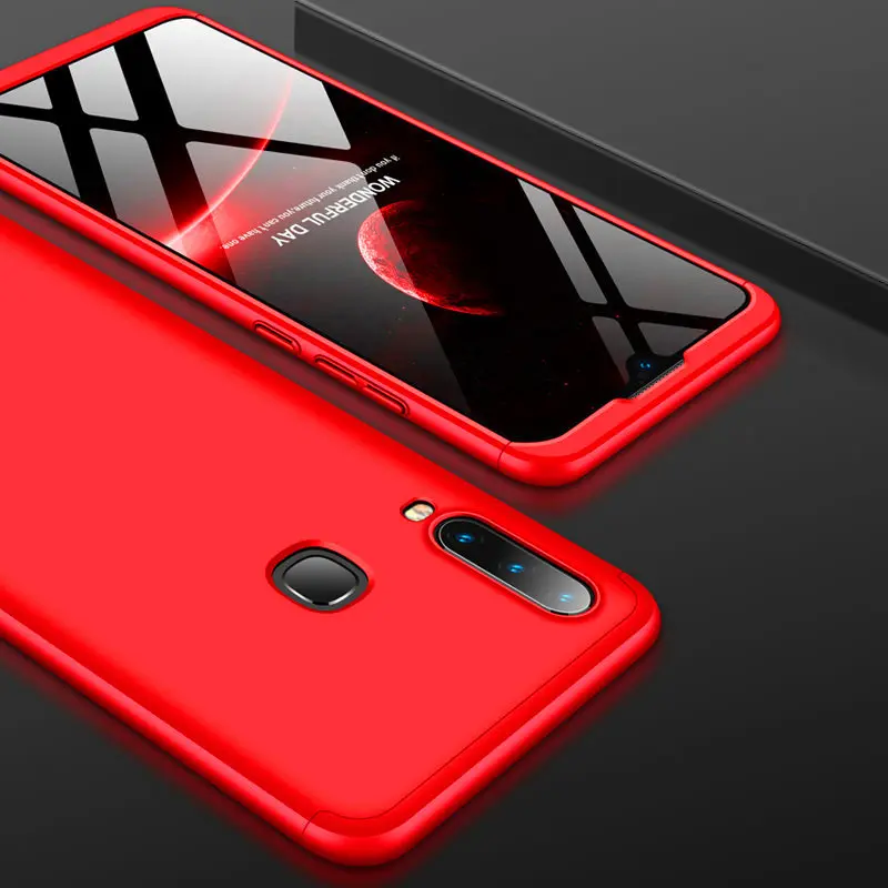 Vivo Y17 Y15 Y12 U10 U3X чехол 360 Защита всего тела чехол жесткий чехол для телефона для Vivo y17 матовый защитный чехол со стеклянной пленкой