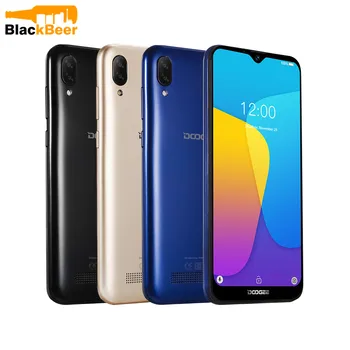 Перейти на Алиэкспресс и купить Сотовый телефон DOOGEE X90, 6,1 дюйма, Android 8,1, WCDMA, четырехъядерный MT6580A, смартфон 5 Мп + 8 Мп, разблокированный, мобильный телефон, 3400 мАч, 16 Гб ПЗУ