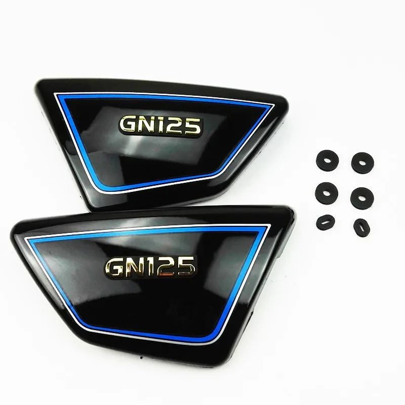 

1Pair Original high quality Right & Left Frame Side Covers Panels For Suzuki GN 125 GN125 PARTS