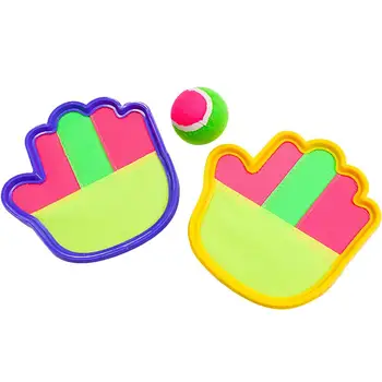 

Children Outdoor Playing Interactive Catch Toy Throw Ball Sticky Racket Set Catch Sports Set Children Toy New