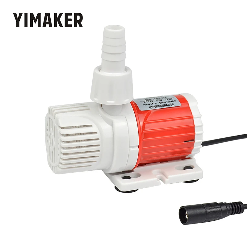 YIMAKER микро бесщеточные водяные насосы постоянного тока DC12V 1000л/ч погружной насос