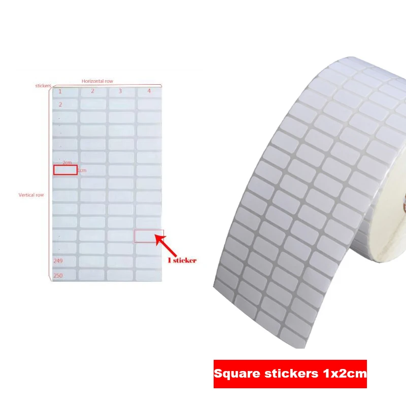 Stickers Diamond Classification Storage Distinguish Diamond Painting Label Stickers Embroidery Tools 200/500/1000/2000 pcs