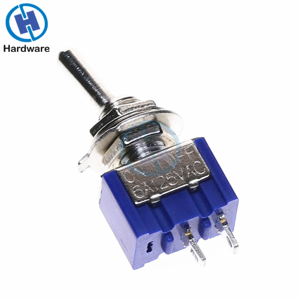 10 шт MTS 101 2 Pin SPST ВКЛ ВЫКЛ Позиции 6A 250V AC мини переключатель|Выключатели| |