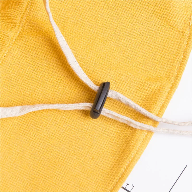 Sun Hat Women Summer Foldable Bucket Hat Harajuku Large Brim Dot Printed Beach Sun Hat Japanese Style Yellow Black Khaki Beige   (17)
