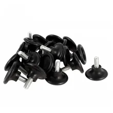 Household Furniture Leg Screw Leveling Foot 8mmx34mmx35mm M8 Screw Table Desk Chair Glide Leveler Adjuster Pad for Furniture Leg