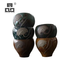 TANGPIN керамическая чайная чашка Лотос фарфоровые чайные чашки Китайский кунг-фу чашка посуда для напитков 120 мл