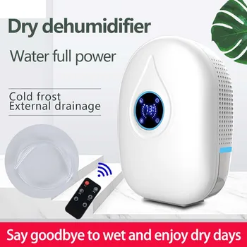 

new 300ML Electric Air Dehumidifier For Home Portable Moisture Absorbing Air Dryer With Auto-Off And Led Indicator Air Dehumidif
