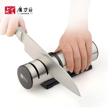 

Knife Sharpener 3 Stages Professional Kitchen Sharpening Stone Grinder knives Whetstone Tungsten Diamond Ceramic Sharpener Tool