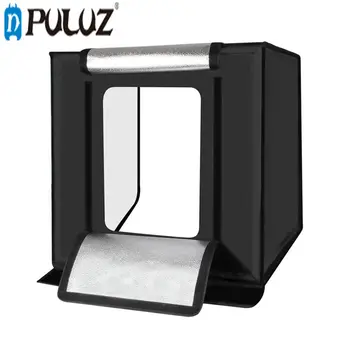 

PULUZ PU5060 60cm Folding Portable 60W 5500K White Light Photo Lighting Studio Shooting Tent Photographic studio Softbox