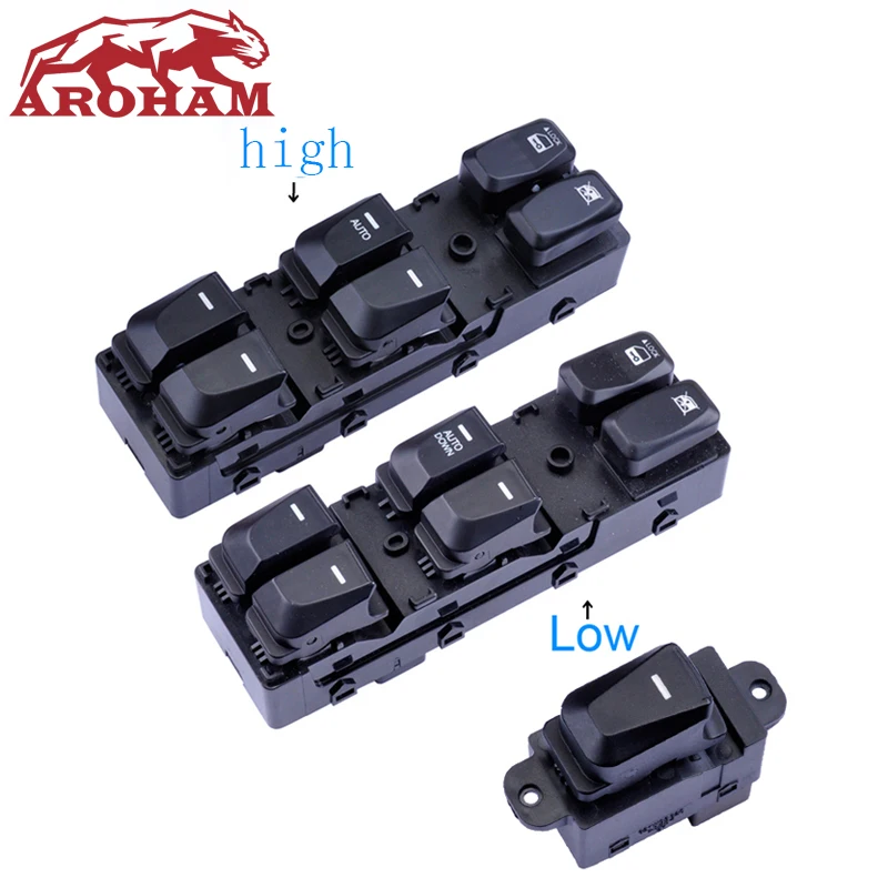 

Electric Window Switch For Hyundai IX35 2009-2015,Car Driver Rear Window Switch For ix35 93580-2Z000 93570-2Z000