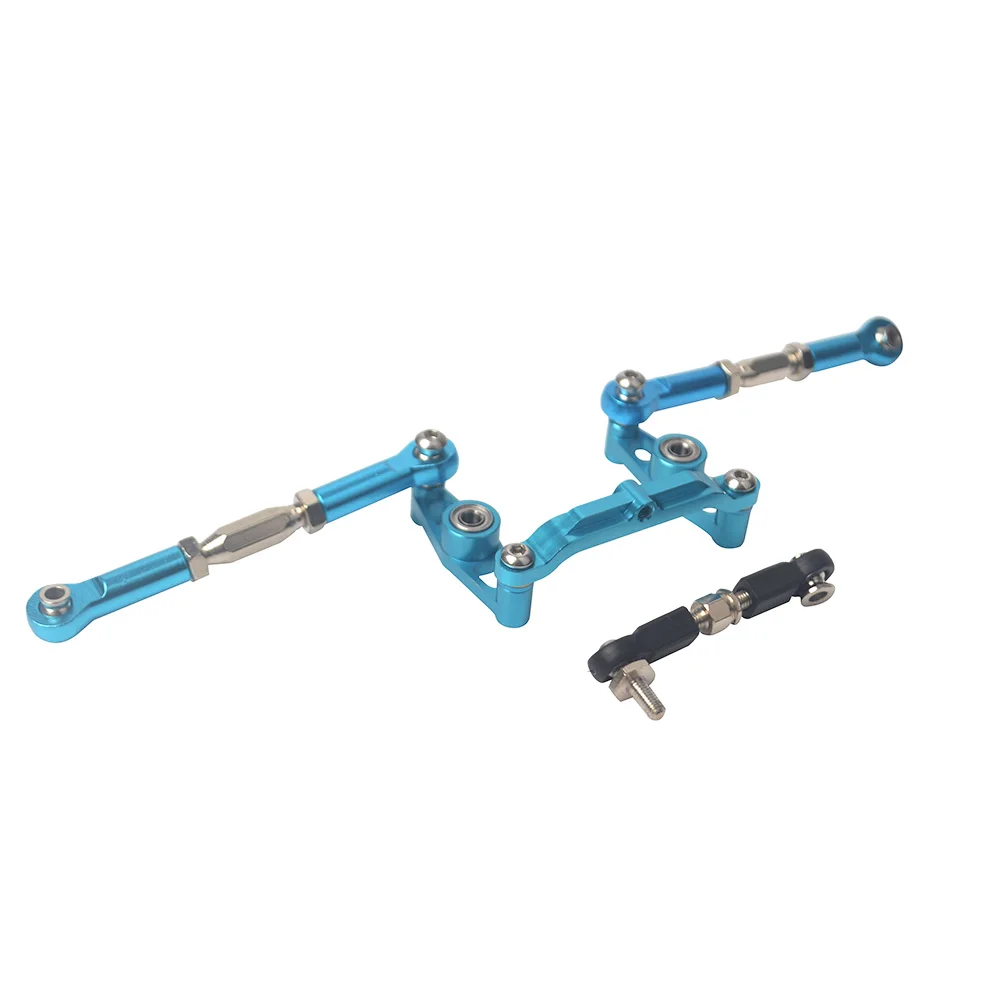 TT02B Aluminum Ball Bearing Crank Steering Set for Tamiya TT-02B 1/10 Buggy Car