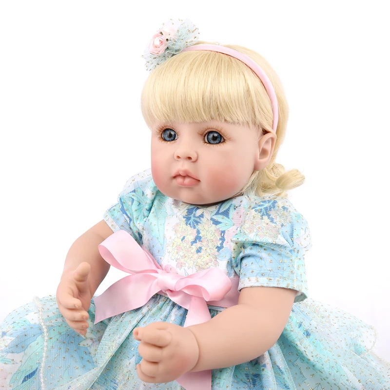 NPKDOLL 20 дюймов 50 см полное тело Мягкие силиконовые Reborn Младенцы Куклы Новорожденные реалистичные куклы новорожденных