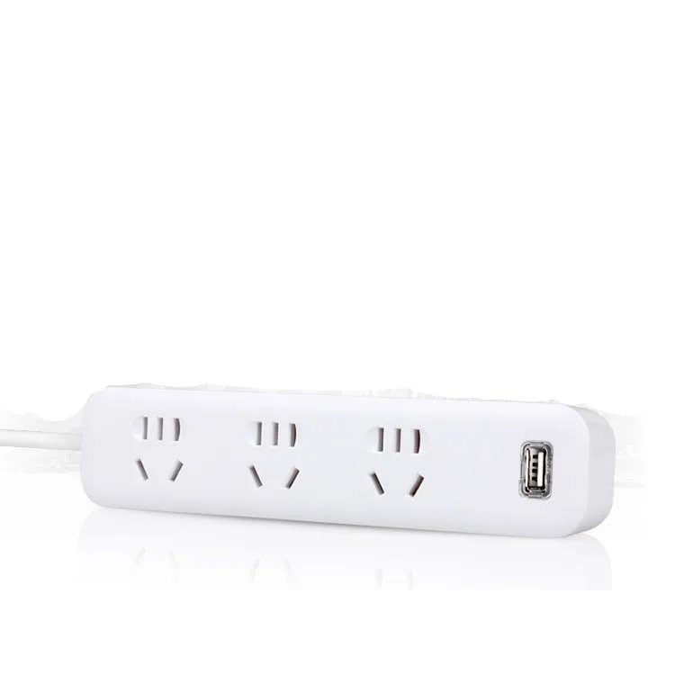 Переносная лента с разъемом питания адаптер 1 usb-порт для зарядки мини-розетка с 3 розетками