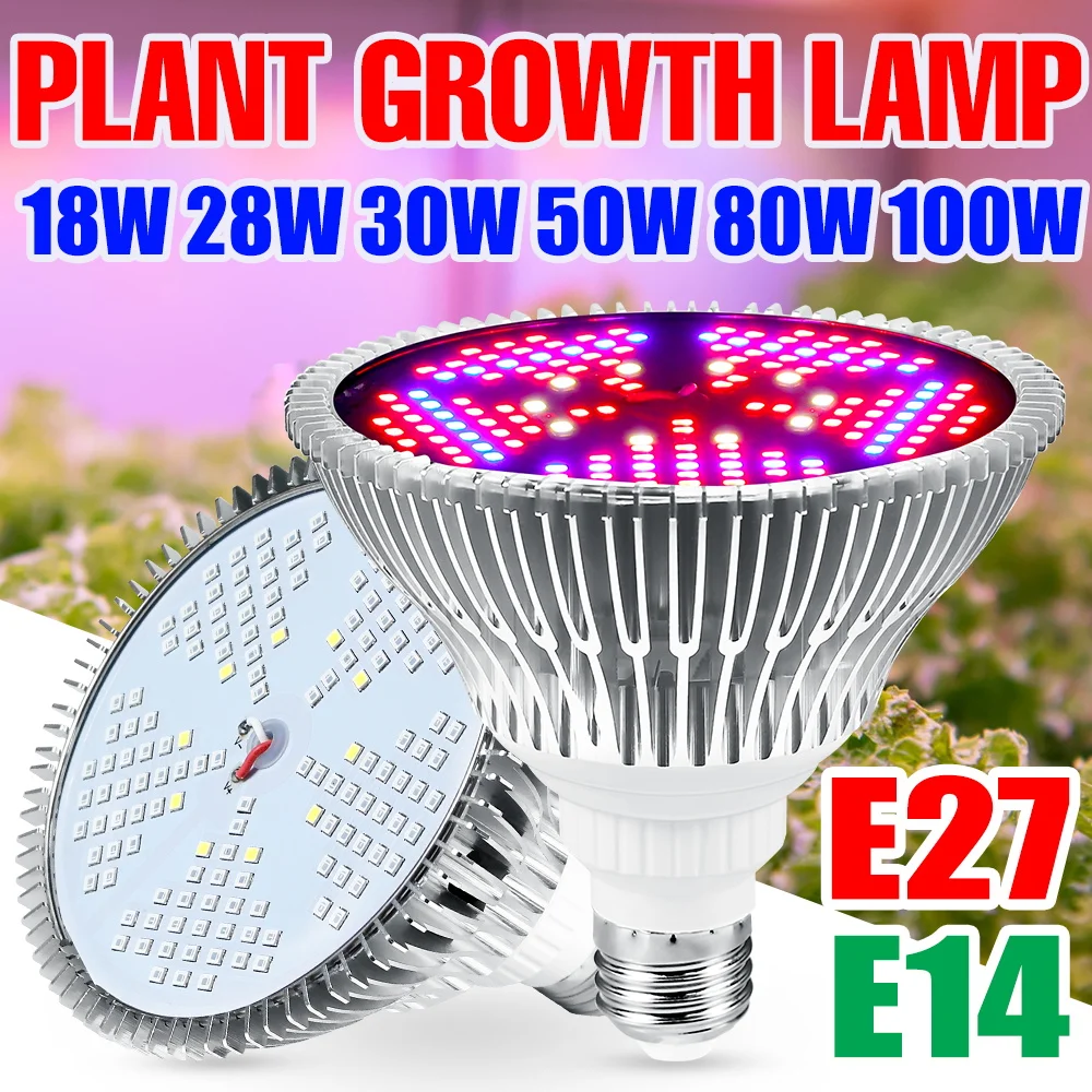 Ampoule horticole LED 30W E27 Spectra Bulb 