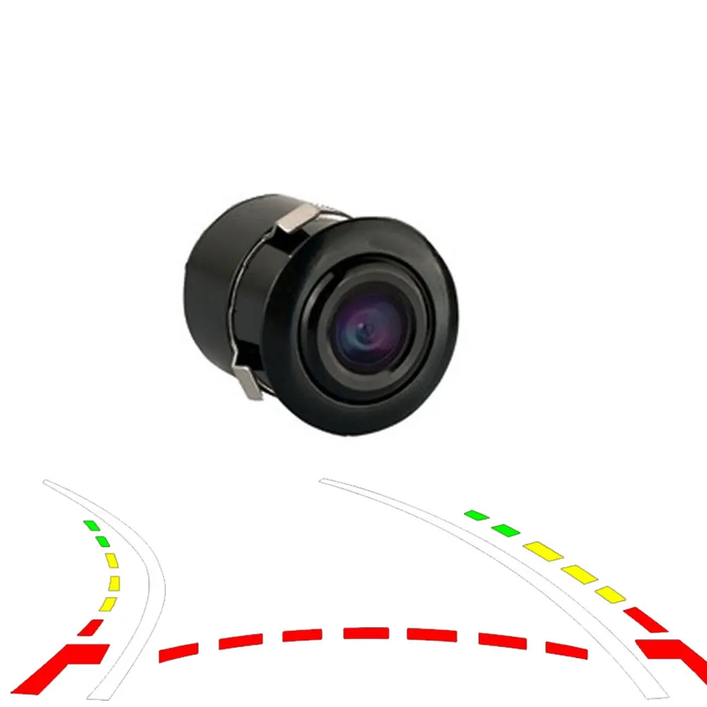 Автомобильная камера заднего вида монитор парковки заднего вида 170 градусов Универсальная автомобильная камера ночного видения HD CCD - Название цвета: Коричневый