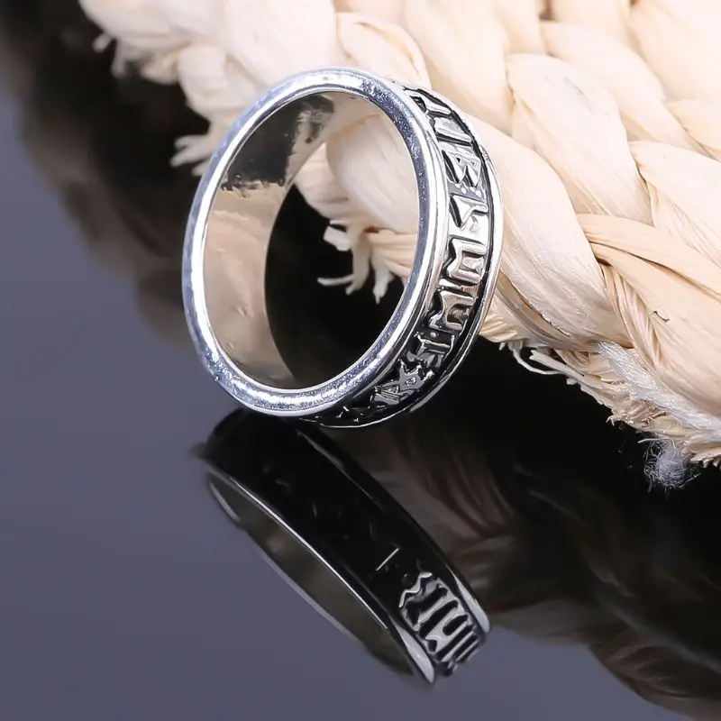 

Vintage Viking Amulet Runic Nordic Rings Valknut Scandinavn Odin Symbol Jewelry