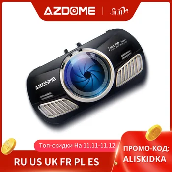 

AZDOME Car DVR M11 Dual Lens 3 inch Full HD 1080P Dash Camera Video Recorder Auto Registrator Dvrs Dash Cam GPS Night Vision