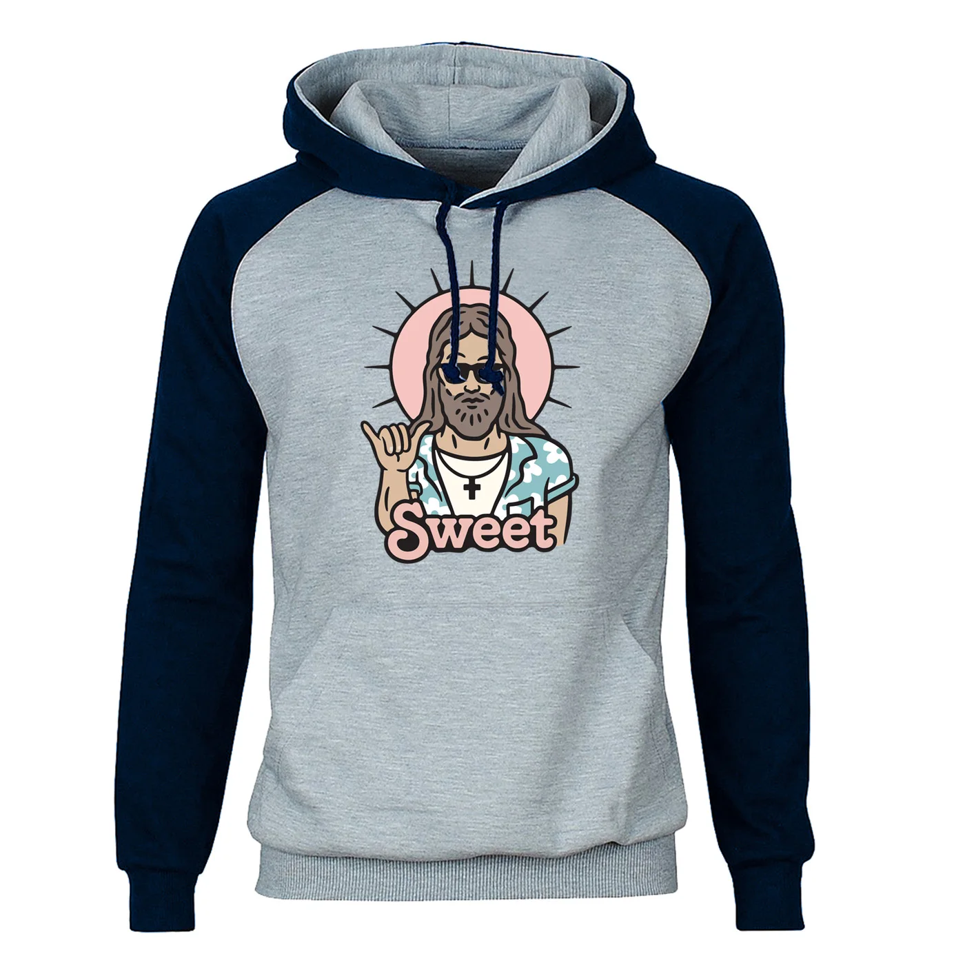 

Jesus Hoodies Sweatshirts Raglan Men Sweet Faith Hooded Sweatshirt Hoodie Winter Autumn Fleece Streetwear Cool Funny Sportswear