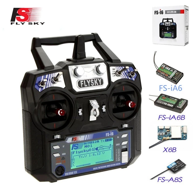 FlySky FS-i6 2.4GHz 6CH Radio Transmitter s iA6B prijemnikom - RC dron