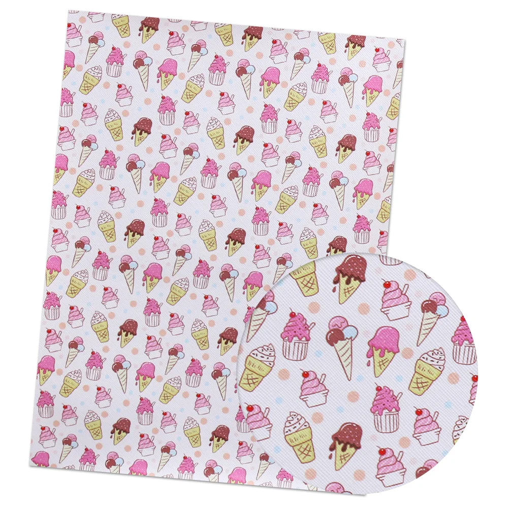 06 IBOWS, 22*30 см, 1 шт., на день Святого Валентина, искусственная кожа, лист, цветок, сердце, набивная ткань, сделай сам, бант для волос, украшение для праздника, дома - Цвет: 06