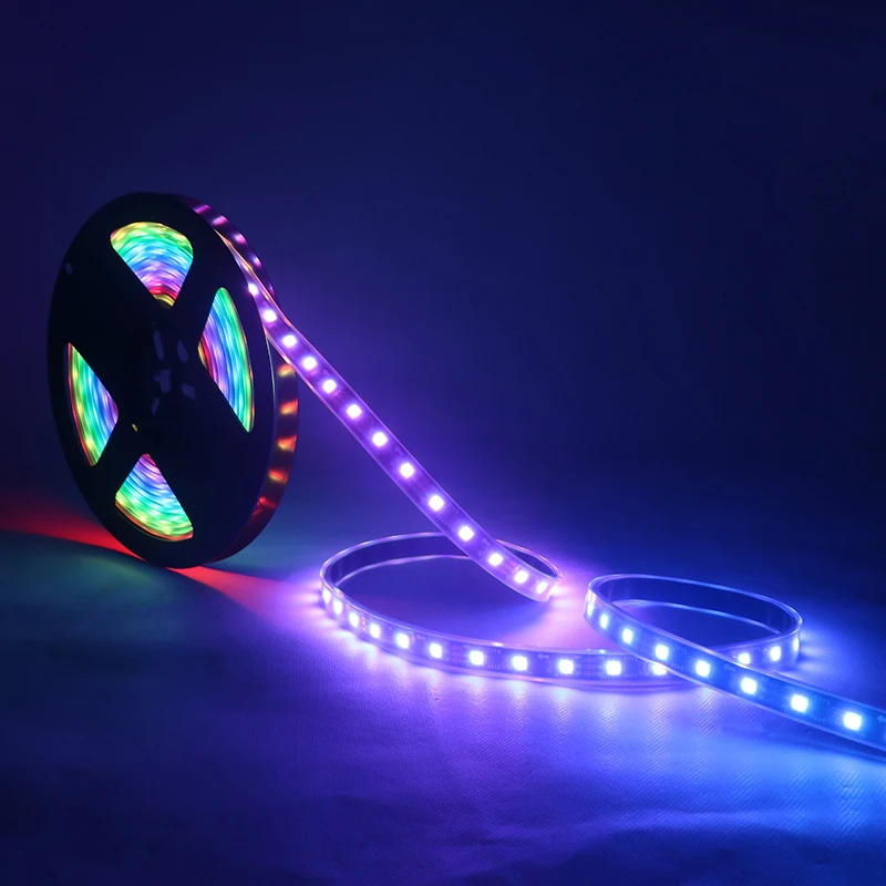 SZYOUMY WS2811 5050 прокладки СИД светильник 12v 30/60 Led/m 2811 Пиксели программируемый индивидуальные адресная система Светодиодная лента светильник