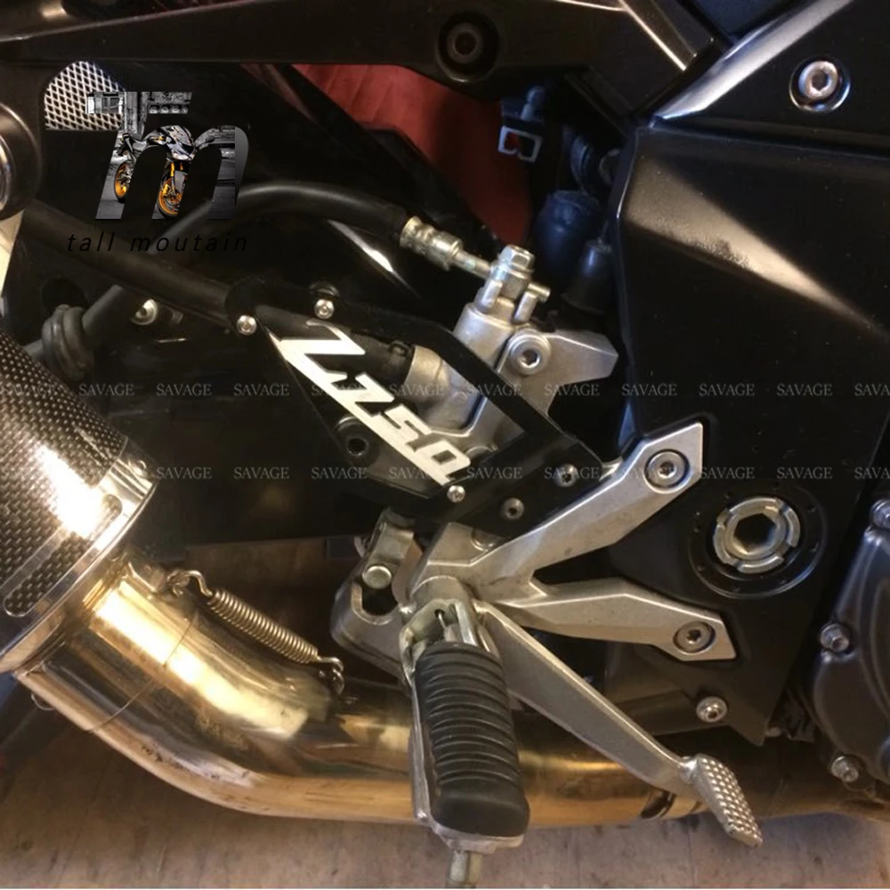 Опоры для ног, накладки для ног, защита для Кавасаки Z750 Z750R 2007-2012 08 09 10 11, защита для ног, педали, аксессуары для мотоциклов Z 750