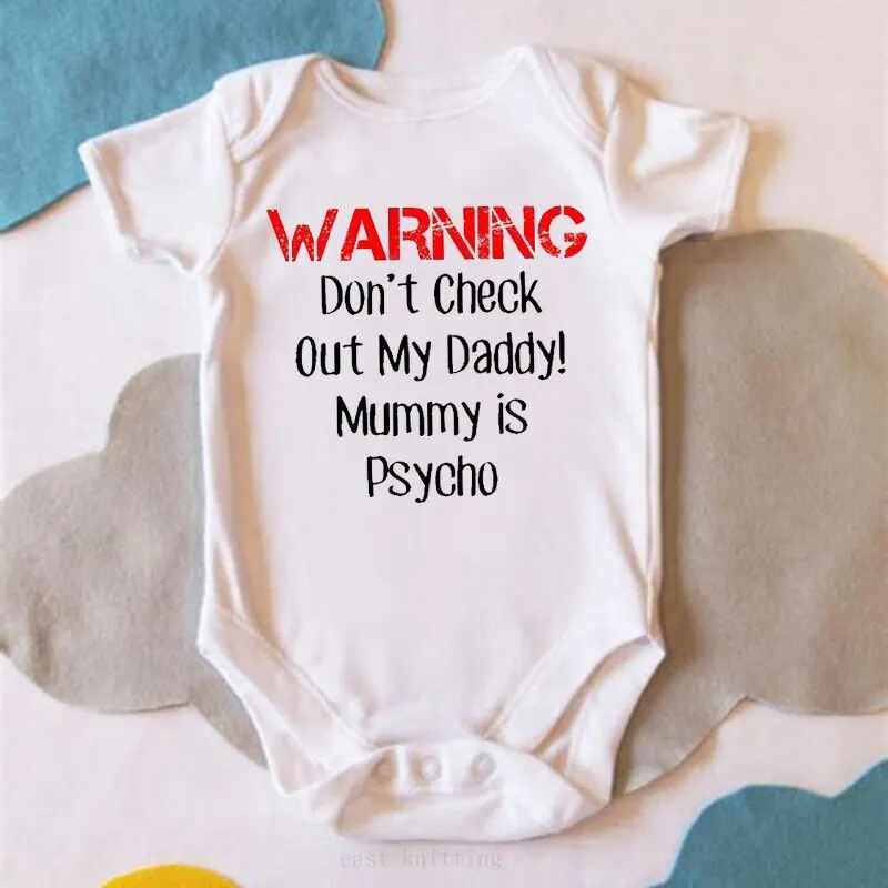 Details about / Infant Creeper Bodysuit One Piece T-shirt Mom/'s Little Boy Dad/'s Pride Joy k-171